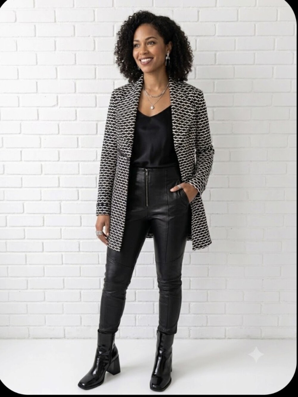 Joseph Ribkoff Longline Open Front Blazer Jacket